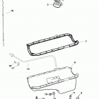 4.3L (GEN II) (2 BBL.)      GM 262 V-6 1996 0F601127 THRU 0F802999 Oil pan and oil pump