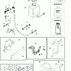 BRAVO X THREE 0M100001 THRU 0W249999 Oil reservoir components