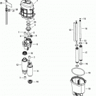4.5L MPI 200 Alpha/Bravo 2A441953 & Up Fuel supply module