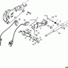 5.0L MPI ALPHA/BRAVO 1A623185 & Up Shift bracket, alpha