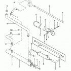 165 (2 BBL.)  MERCURY 224 I/L4  1987 0B434941 THRU 0B774251 Heat exchanger