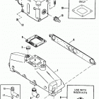 200  (2 BBL.)   GM 305 V-8  1987 0B525982 THRU 0B774444 Exhaust manifold and exhaust elbow(cast iron exh. elbow)