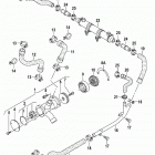 4.2L TDI V8 CEM001042 & Up Sea water pump