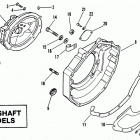 3.0L    GM 181 I/L4  1987-1989 0B450801 THRU 0C856558 Drive shaft extension components (m0066-j15)