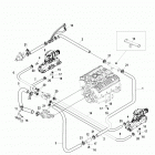 5.0L MPI ALPHA/BRAVO 1A623185 & Up Standard cooling system - bravo, 7 point drain