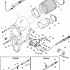BRAVO XR ONE 0L914990 THRU 0W239999 Bell housing(integrated and hi performance transom)