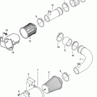 2.5L SDI 75 I5 ANF001003 & Up Air cleaner filter element