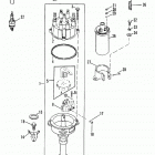7.4L BRAVO    GM 454 V-8 1988-1991 0B771113 THRU 0D603117 Distributor and ignition components