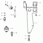 7.4LX BRAVO (TBI)(GEN. VI)  GM 454 V-8 1996-1997 0F820000 THRU 0K999999 Senders and harness bracket