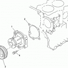 CMD 1.7 MS 120 I/L4 8810800 & Up Водяной насос