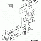 ALPHA ONE SS            1986-1989 ALL THRU none Driveshaft housing and gear assy(iiia ssm)