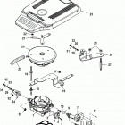 5.0L MPI ALPHA/BRAVO 1A623185 & Up Throttle body, mechanical