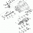 4.3L MPI  ALPHA/BRAVO 1A063240 & Up Cylinder block, camshaft , crankshaft and balanceshaft