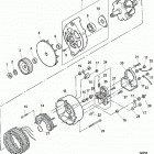 CMD 4.2 MS 200 88020001 THRU 88020166 Alternator(mando)