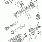 4.2L TDI V8 CEM001042 & Up Engine components, camshaft and valves