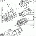 3.0L TDI 100 V6 BSP000904 & Up Головка блока цилиндров, с крышкой
