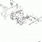 CMD 1.7 MS 120 I/L4 8810800 & Up Shift bracket(design ii-with hairpin clips or 4 cotter p...