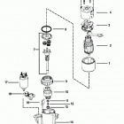 3.0L    GM 181 I/L4  1990-1994 0C856559 THRU 0F353099 Starter motor, delco remy pg-260 -2.87 inch diameter end...