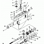 BRAVO THREE 0B664190 THRU 0F729999 Gear housing(bravo ii)