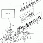 BRAVO THREE 0B664190 THRU 0F729999 Universal joint  /  shifter components