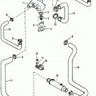 200 (2 BBL.)  GM 305 V-8 1987 0B525982 THRU 0B774444 Standard cooling system(design iii - alpha)