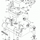 7.3L (BRAVO & MIE) DIESEL  NAV 444 V-8 1994-1996 0F060000 AND UP Heat exchanger and oil cooler (inboard)