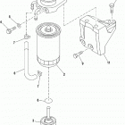 CMD 1.7 MS 120 I/L4 8810800 & Up Fuel filter and bracket