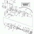 3.0L    GM 181 I/L4  1987-1989 0B450801 THRU 0C856558 Drive shaft extension components (m0065-j15)