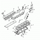 7.3L (BRAVO & MIE) DIESEL  NAV 444 V-8 1994-1996 0F060000 AND UP Головка цилиндра