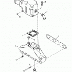 175  (2 BBL.)    GM 262 V-6  1987 0B527955 THRU 0B773242 Exhaust manifold and exhaust elbow