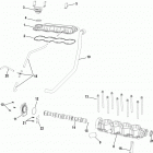 100 VAZER EC 1A035295 THRU 1A036006 Cylinder block, camshaft valley