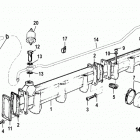 CMD 2.8 EI 165 88005001 THRU 88005167 Manifold strip