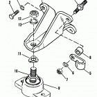 200  (2 BBL.)   GM 305 V-8  1987 0B525982 THRU 0B774444 Engine mounting(stamped bracket)