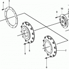 2.0L EI 130 70000000 THRU 70002129 Flywheel housing cover(inboard)