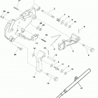 4.3L (GEN +) (2 BBL.)    GM 262 V-6 1998 0L010044 THRU 0M614999 Shift bracket(alpha engines)