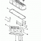 3.0L    GM 181 I/L4  1990-1994 0C856559 THRU 0F353099 Cylinder head and rocker cover