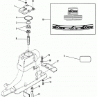 ALPHA ONE (GEN.II)    1991-1995 0D469859 THRU 0F679999 Drive shaft housing and drive shaft