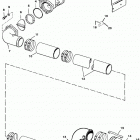 200  (2 BBL.)   GM 305 V-8  1987 0B525982 THRU 0B774444 Driveshaft extension components(jackshaft models)