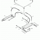 ALPHA ONE (GEN.II)    1991-1995 0D469859 THRU 0F679999 Trim cylinders and hydraulic hoses