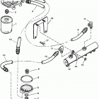 454 EFI  (GEN. V)     GM 454 V-8 1994-1996 0F115700 THRU 0F802349 Oil filter and adaptor(502) (s  /  n f114528 & below)