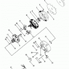 3.0L    GM 181 I/L4  1987-1989 0B450801 THRU 0C856558 Alternator (motorola #8mr2039k) 55 amp