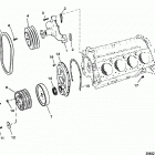 454 EFI  (GEN. V)     GM 454 V-8 1994-1996 0F115700 THRU 0F802349 Water pump and front cover
