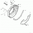 350 MAG MPI ALPHA/BRAVO 0L010019 THRU 0L339999 Flywheel housing(with blacktrac)