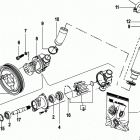 CMD QSD 2.0 EI 130 88205000 THRU 88205098 Водяной насос