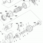 CMD 1.7 MI 120 I/L4 88109041 & Up Стартер