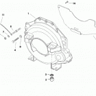5.7L (2 BBL.)    GM 350 V-8 1997 0K001527 THRU 0K999999 Flywheel housing