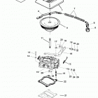 5.7L (2 BBL.)    GM 350 V-8 1997 0K001527 THRU 0K999999 Carburetor  /  throttle linkage(4 barrel)