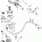4.5L MPI 200 Alpha/Bravo 2A441953 & Up Steering system and drive lube bottle