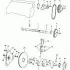 3.0L    GM 181 I/L4 0L097000 THRU 0W301999 Crankshaft, camshaft and water pump