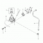 175  (2 BBL.)    GM 262 V-6  1987 0B527955 THRU 0B773242 Fuel pump and fuel filter